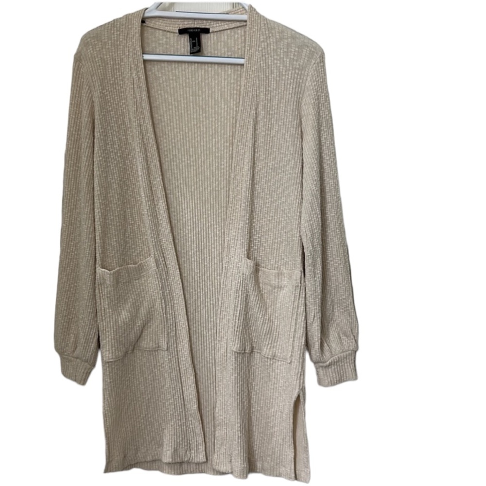 H&M Ribbed Knit Cardigan